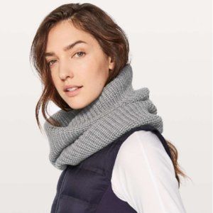 Wool Be Cozy Snood Heathered Core Medium Grey